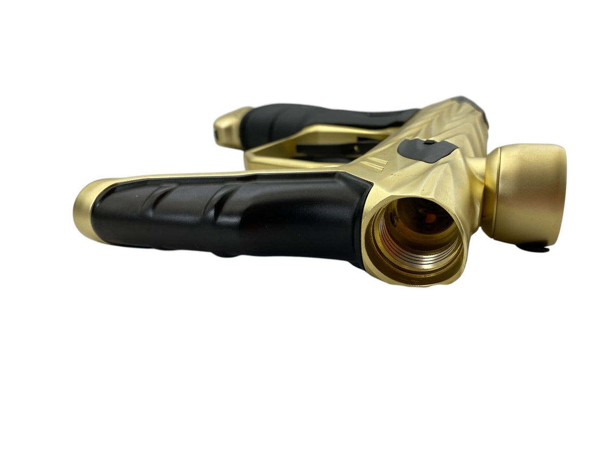 Used DLX Hk Army Shredder Luxe Idol Gold/Black Paintball Gun Paintball Gun from CPXBrosPaintball Buy/Sell/Trade Paintball Markers, New Paintball Guns, Paintball Hoppers, Paintball Masks, and Hormesis Headbands