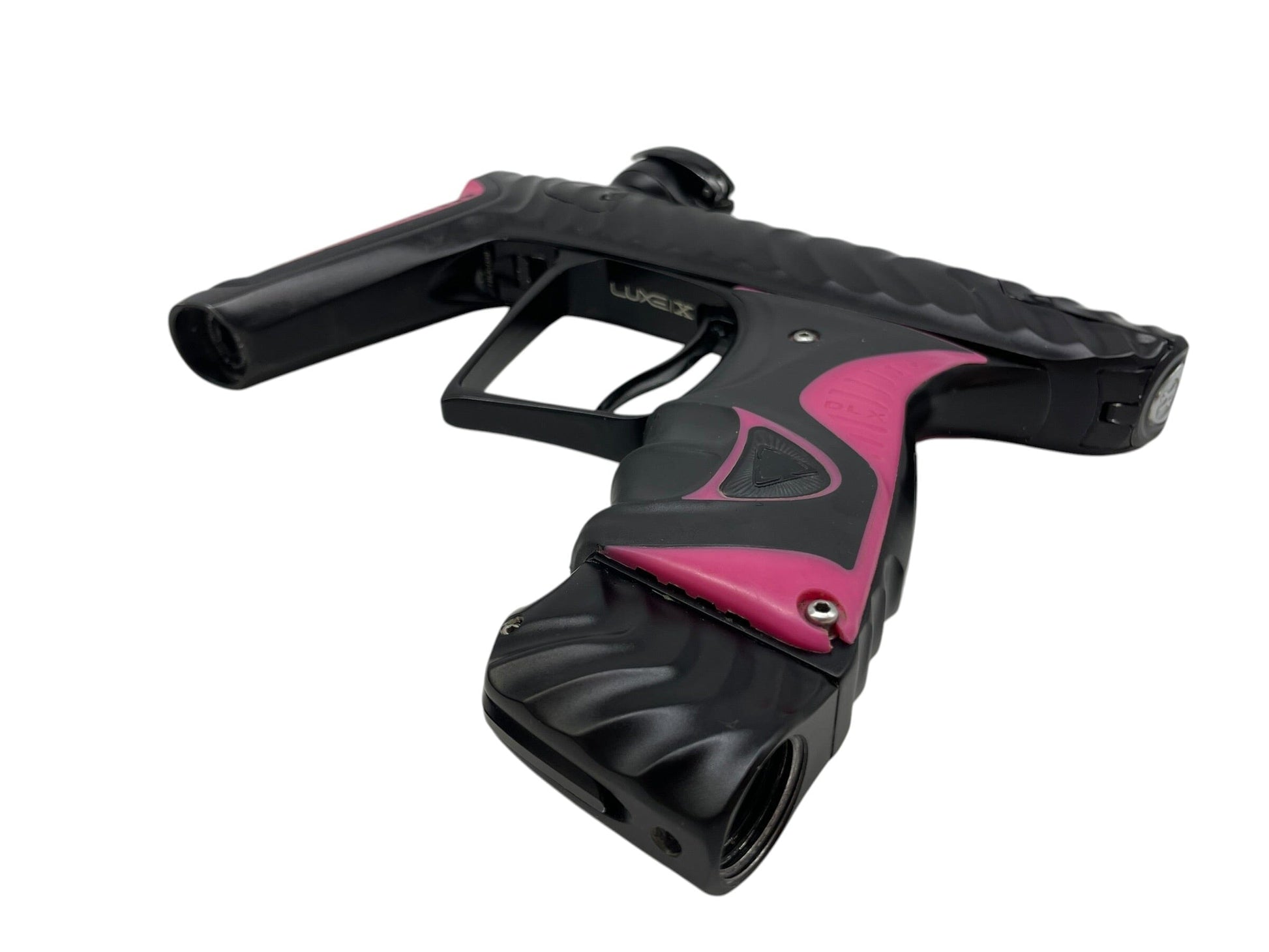 Used DLX HK Ripper Luxe X Dust Black Paintball Gun Paintball Gun from CPXBrosPaintball Buy/Sell/Trade Paintball Markers, New Paintball Guns, Paintball Hoppers, Paintball Masks, and Hormesis Headbands