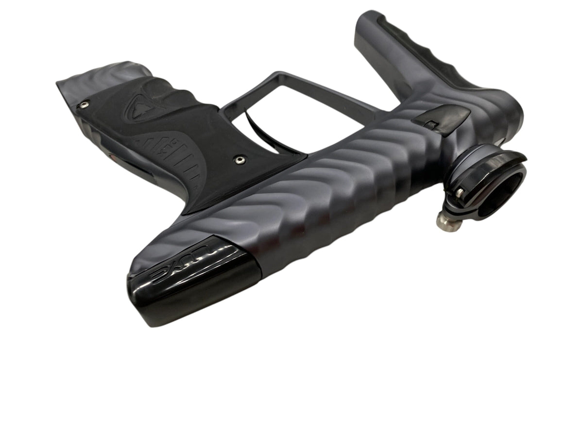 Used DLX HK Ripper Luxe X Grey/Black Paintball Gun Paintball Gun from CPXBrosPaintball Buy/Sell/Trade Paintball Markers, New Paintball Guns, Paintball Hoppers, Paintball Masks, and Hormesis Headbands