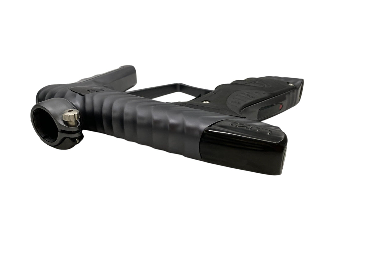 Used DLX HK Ripper Luxe X Grey/Black Paintball Gun Paintball Gun from CPXBrosPaintball Buy/Sell/Trade Paintball Markers, New Paintball Guns, Paintball Hoppers, Paintball Masks, and Hormesis Headbands