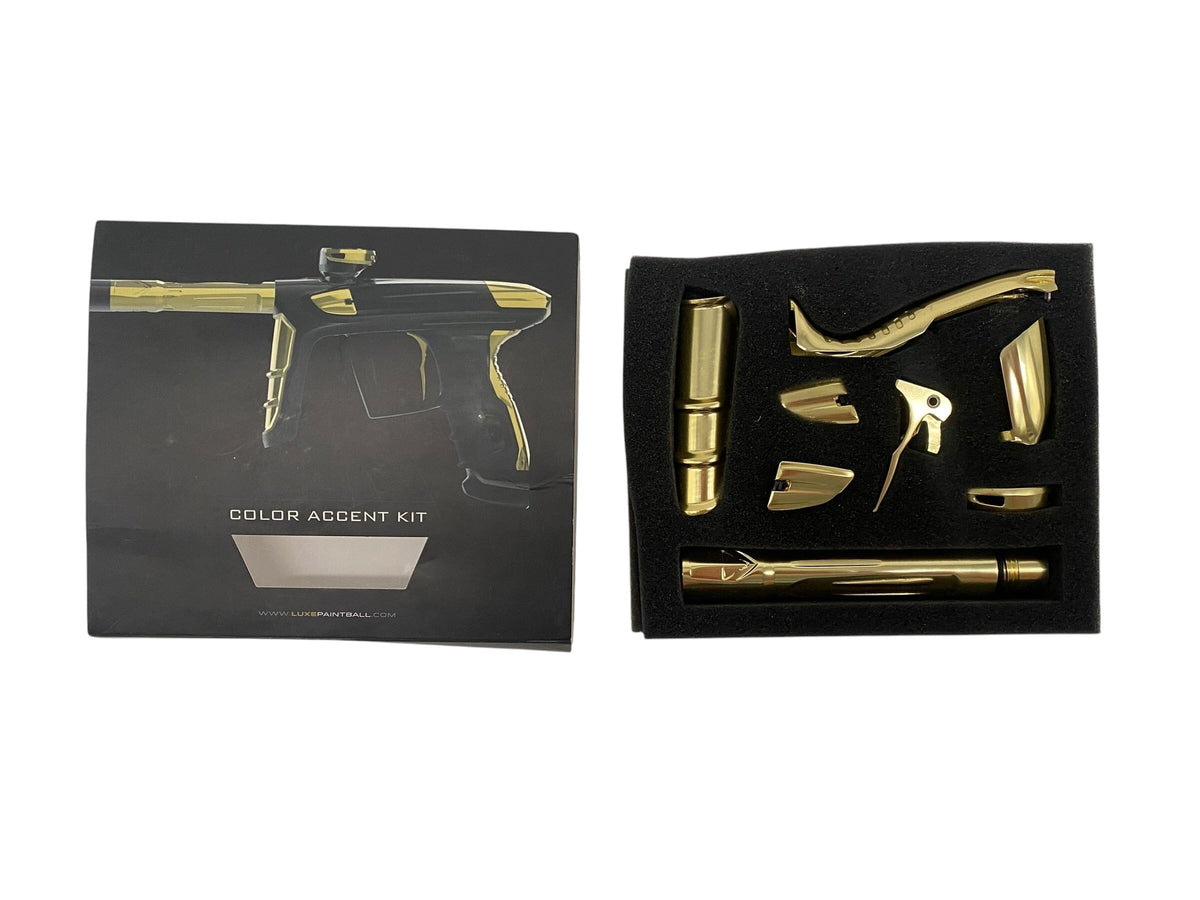 Used DLX Idol Accent Kit : Gold Paintball Gun from CPXBrosPaintball Buy/Sell/Trade Paintball Markers, New Paintball Guns, Paintball Hoppers, Paintball Masks, and Hormesis Headbands