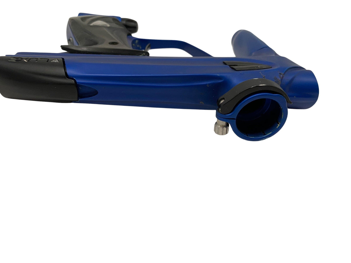 Used DLX LUXE 1.0 Blue/Black Paintball Gun Paintball Gun from CPXBrosPaintball Buy/Sell/Trade Paintball Markers, New Paintball Guns, Paintball Hoppers, Paintball Masks, and Hormesis Headbands