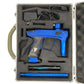 Used DLX LUXE 1.0 Blue/Black Paintball Gun Paintball Gun from CPXBrosPaintball Buy/Sell/Trade Paintball Markers, New Paintball Guns, Paintball Hoppers, Paintball Masks, and Hormesis Headbands