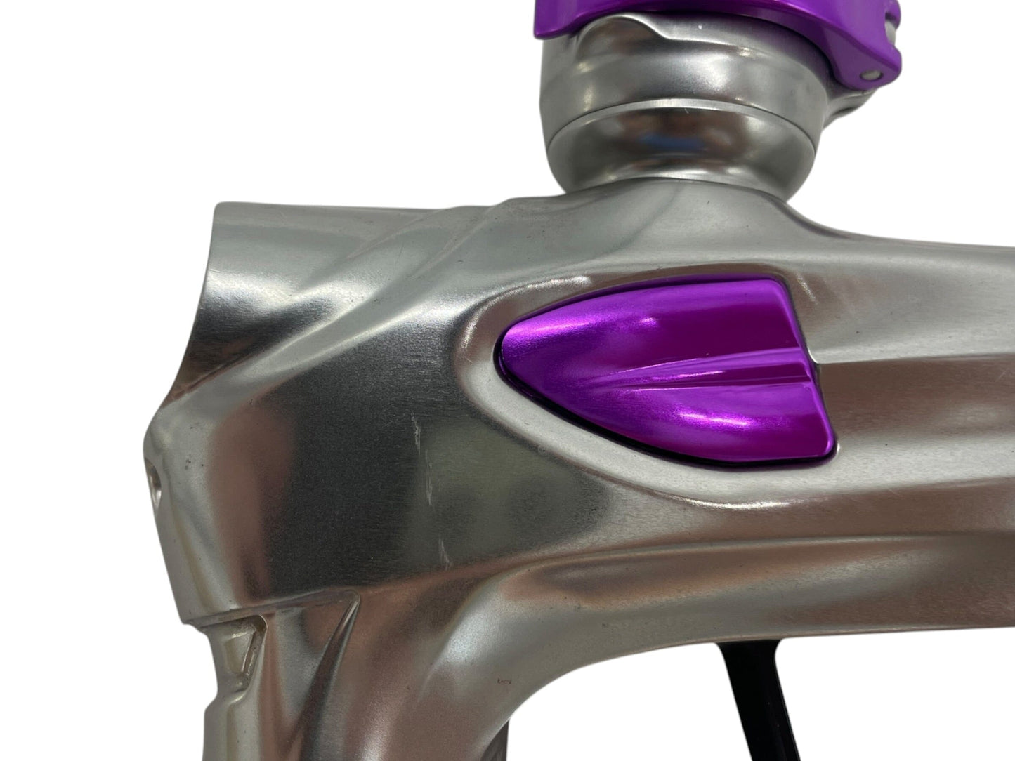 Used DLX LUXE 1.0 Grey/Purple Paintball Gun Paintball Gun from CPXBrosPaintball Buy/Sell/Trade Paintball Markers, New Paintball Guns, Paintball Hoppers, Paintball Masks, and Hormesis Headbands