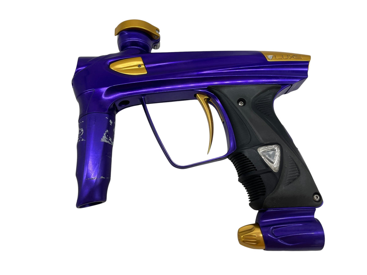 Used DLX Luxe 1.0 Purple/Gold Paintball Gun Paintball Gun from CPXBrosPaintball Buy/Sell/Trade Paintball Markers, New Paintball Guns, Paintball Hoppers, Paintball Masks, and Hormesis Headbands