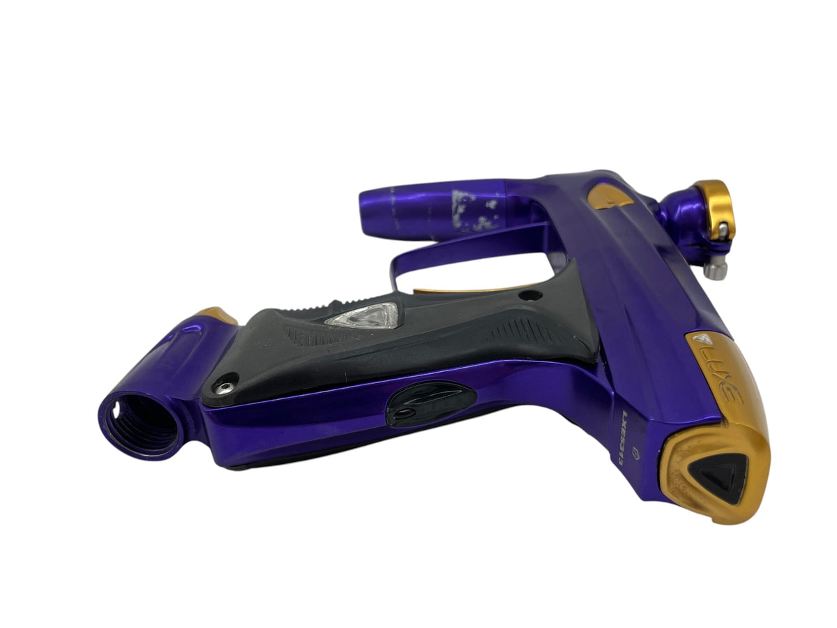 Used DLX Luxe 1.0 Purple/Gold Paintball Gun Paintball Gun from CPXBrosPaintball Buy/Sell/Trade Paintball Markers, New Paintball Guns, Paintball Hoppers, Paintball Masks, and Hormesis Headbands