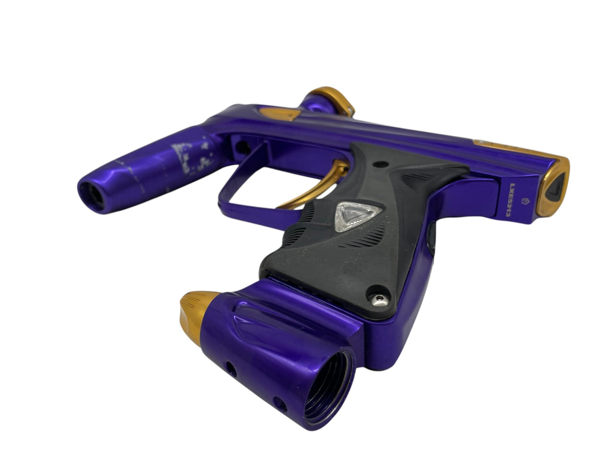 Used DLX Luxe 1.0 Purple/Gold Paintball Gun Paintball Gun from CPXBrosPaintball Buy/Sell/Trade Paintball Markers, New Paintball Guns, Paintball Hoppers, Paintball Masks, and Hormesis Headbands