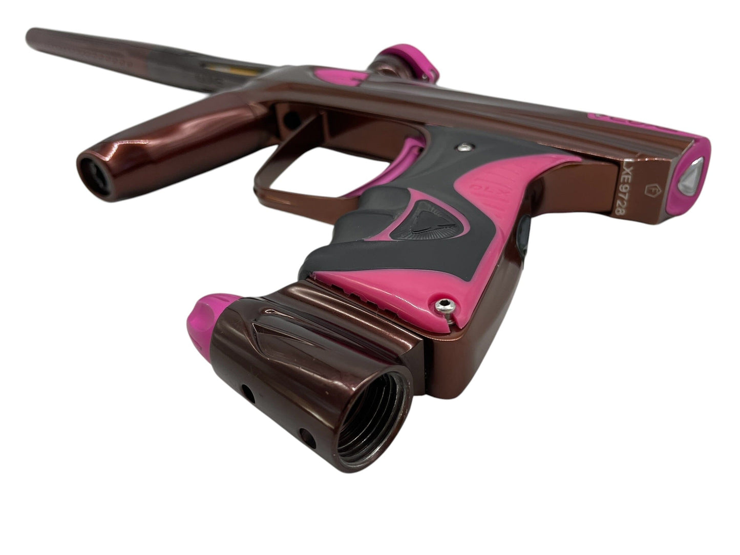 Used DLX Luxe 2.0 Brown/Pink Paintball Gun Paintball Gun from CPXBrosPaintball Buy/Sell/Trade Paintball Markers, New Paintball Guns, Paintball Hoppers, Paintball Masks, and Hormesis Headbands