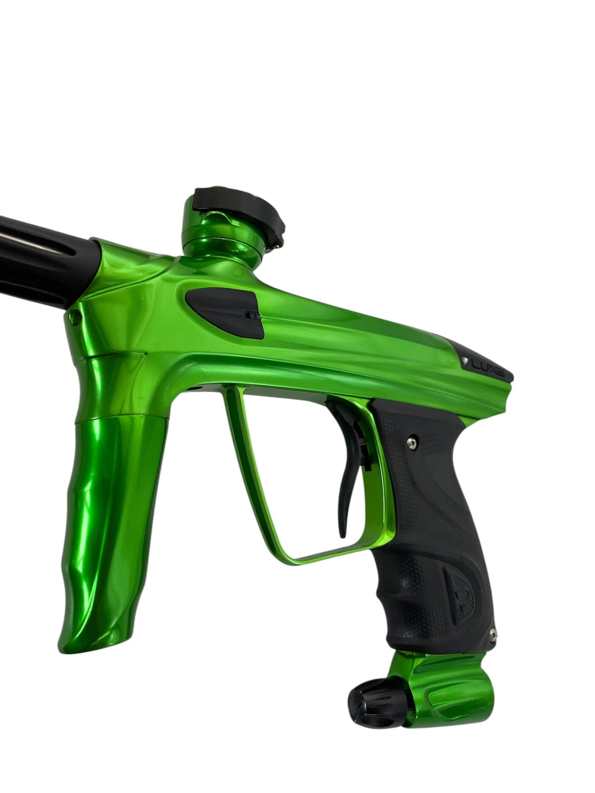 Used DLX LUXE 2.0 OLED Green/Black Paintball Gun Paintball Gun from CPXBrosPaintball Buy/Sell/Trade Paintball Markers, New Paintball Guns, Paintball Hoppers, Paintball Masks, and Hormesis Headbands