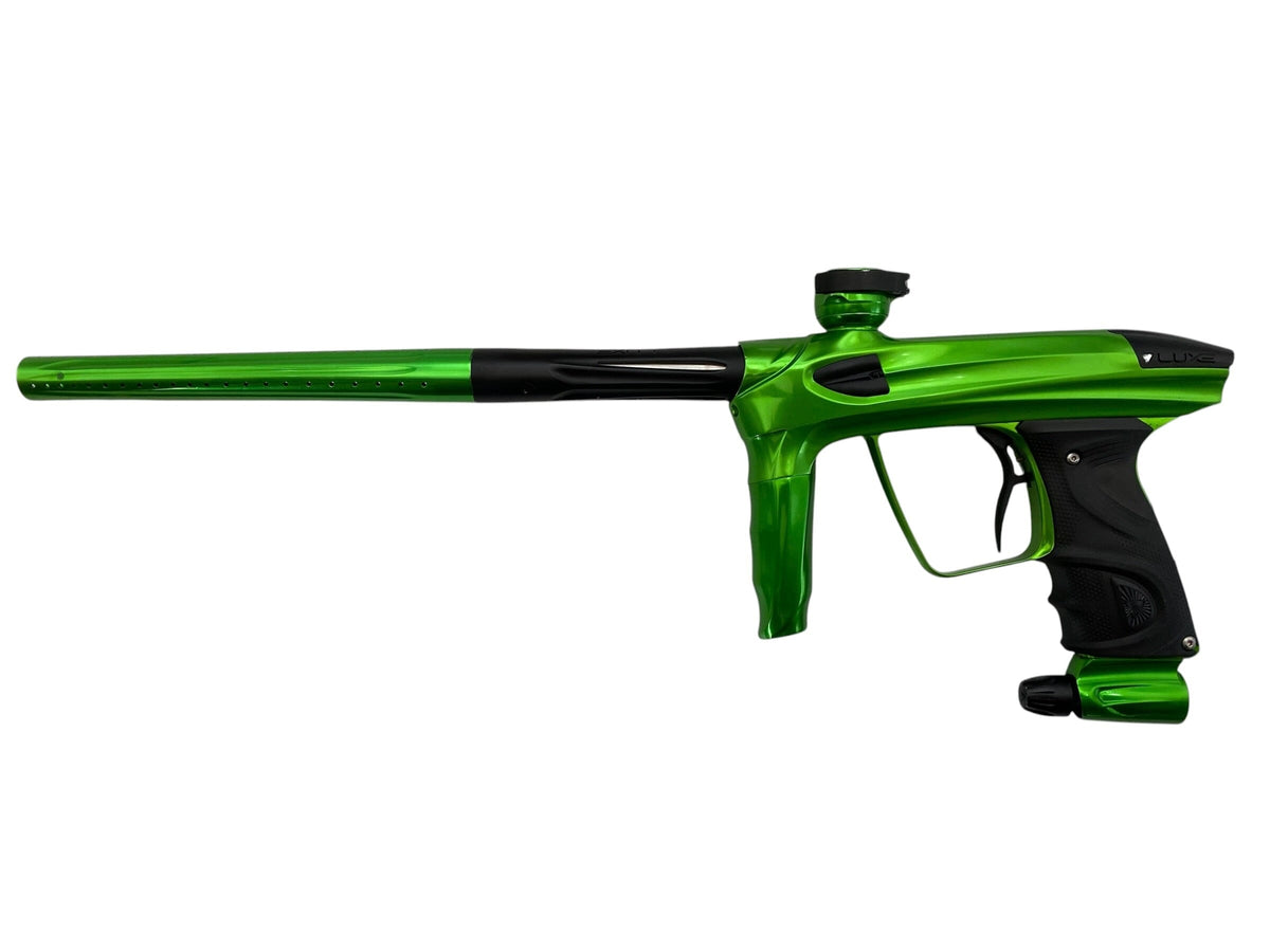 Used DLX LUXE 2.0 OLED Green/Black Paintball Gun Paintball Gun from CPXBrosPaintball Buy/Sell/Trade Paintball Markers, New Paintball Guns, Paintball Hoppers, Paintball Masks, and Hormesis Headbands