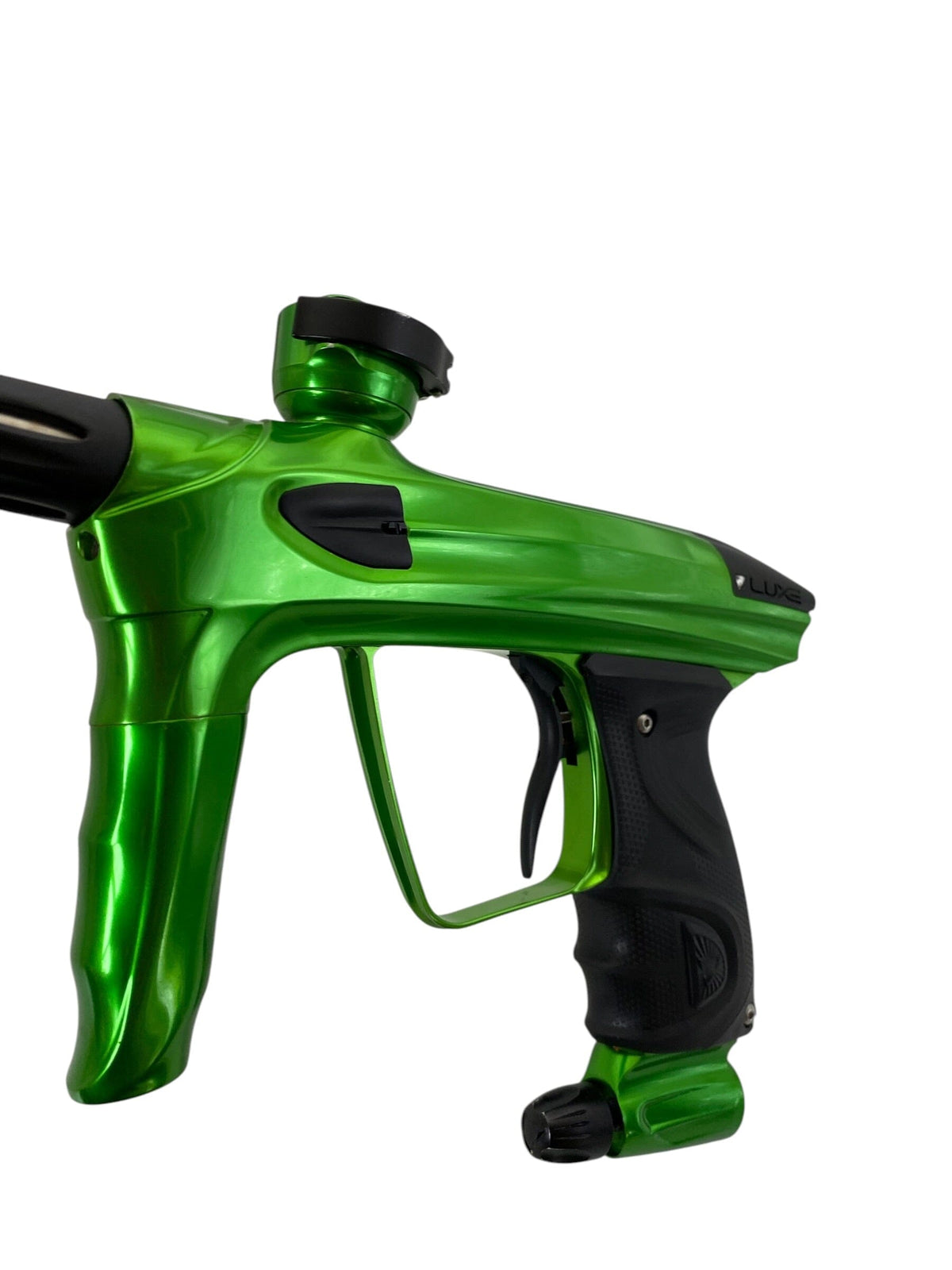 Used DLX LUXE 2.0 OLED Green/Black Paintball Gun Paintball Gun from CPXBrosPaintball Buy/Sell/Trade Paintball Markers, New Paintball Guns, Paintball Hoppers, Paintball Masks, and Hormesis Headbands