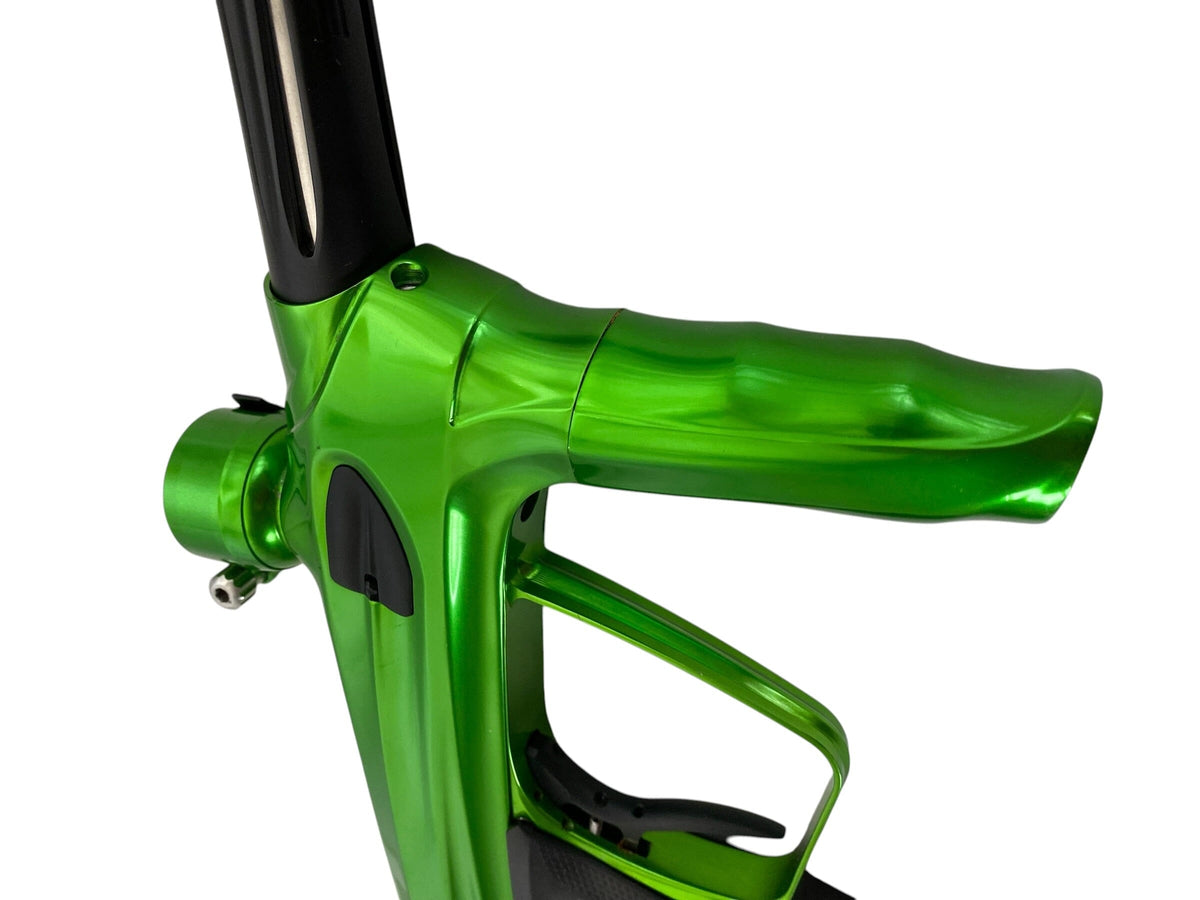 Used DLX LUXE 2.0 OLED Green/Black Paintball Gun Paintball Gun from CPXBrosPaintball Buy/Sell/Trade Paintball Markers, New Paintball Guns, Paintball Hoppers, Paintball Masks, and Hormesis Headbands