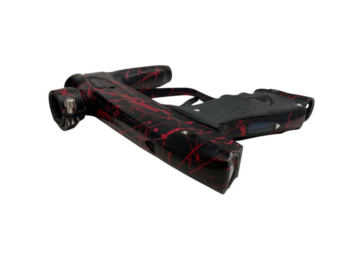 Used DLX LUXE 2.0 OLED Red Splash Paintball Gun Paintball Gun from CPXBrosPaintball Buy/Sell/Trade Paintball Markers, New Paintball Guns, Paintball Hoppers, Paintball Masks, and Hormesis Headbands