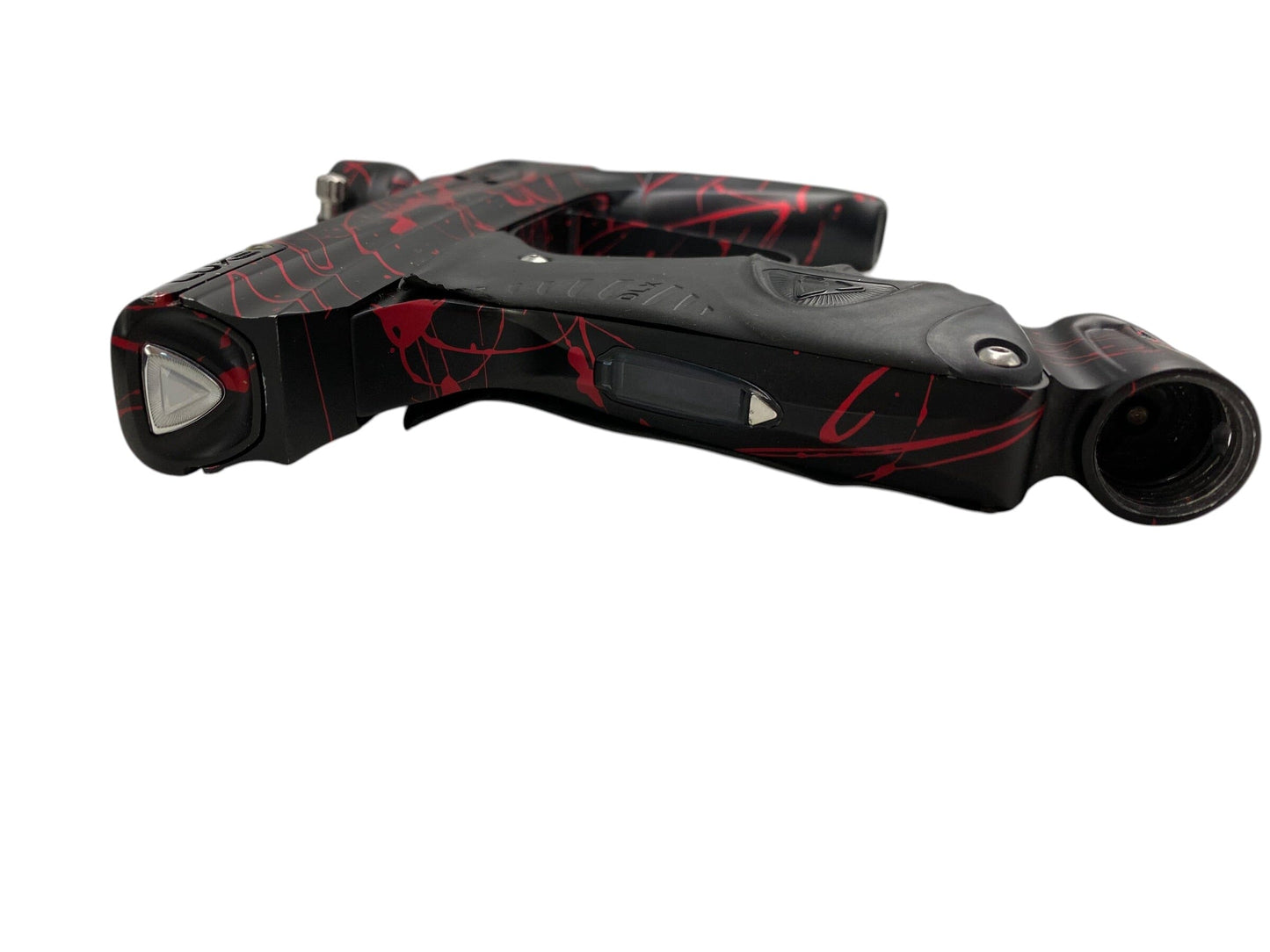 Used DLX LUXE 2.0 OLED Red Splash Paintball Gun Paintball Gun from CPXBrosPaintball Buy/Sell/Trade Paintball Markers, New Paintball Guns, Paintball Hoppers, Paintball Masks, and Hormesis Headbands