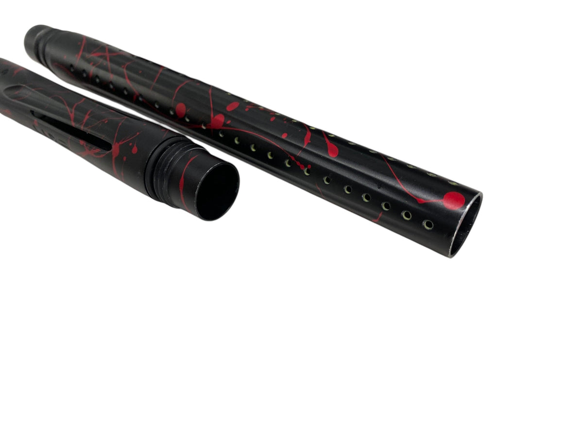 Used DLX LUXE 2.0 OLED Red Splash Paintball Gun Paintball Gun from CPXBrosPaintball Buy/Sell/Trade Paintball Markers, New Paintball Guns, Paintball Hoppers, Paintball Masks, and Hormesis Headbands