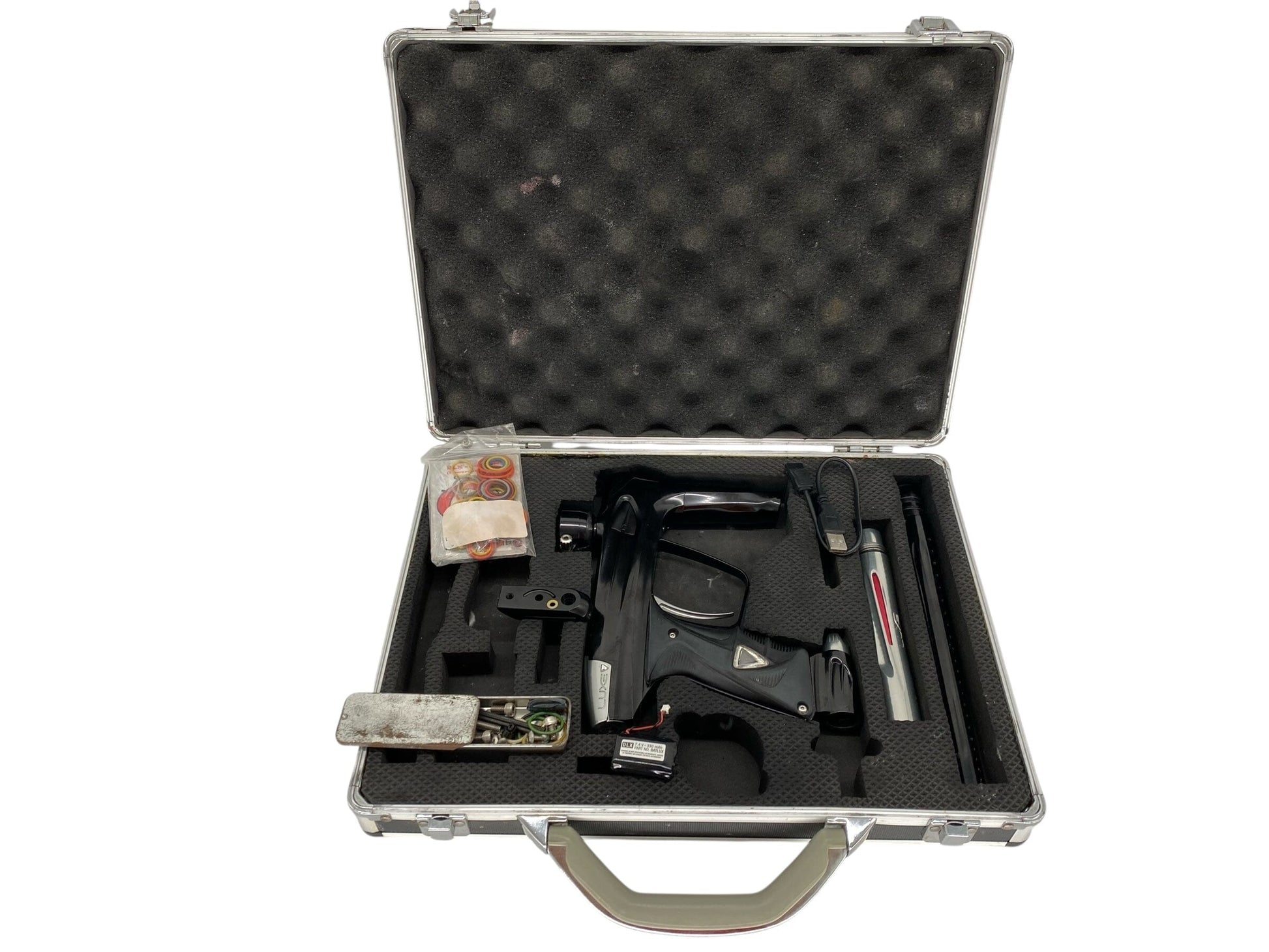 Used Dlx Luxe 2.0 Paintball Gun Black/Silver Paintball Gun from CPXBrosPaintball Buy/Sell/Trade Paintball Markers, New Paintball Guns, Paintball Hoppers, Paintball Masks, and Hormesis Headbands