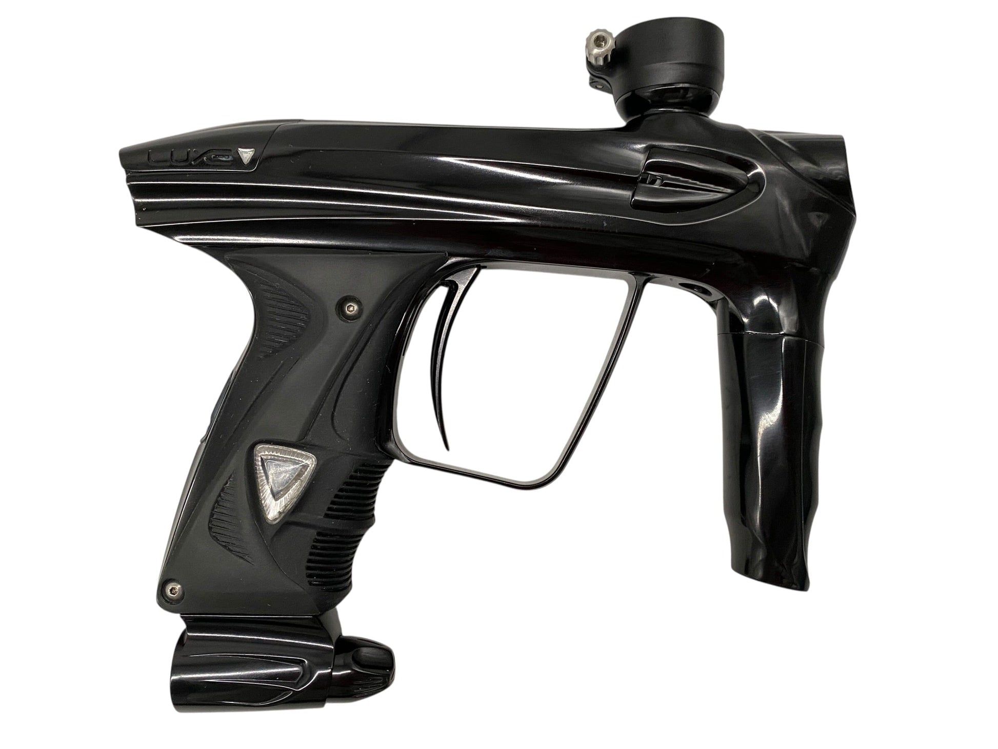 Used Dlx Luxe 2.0 Paintball Gun Gloss Black Paintball Gun from CPXBrosPaintball Buy/Sell/Trade Paintball Markers, New Paintball Guns, Paintball Hoppers, Paintball Masks, and Hormesis Headbands