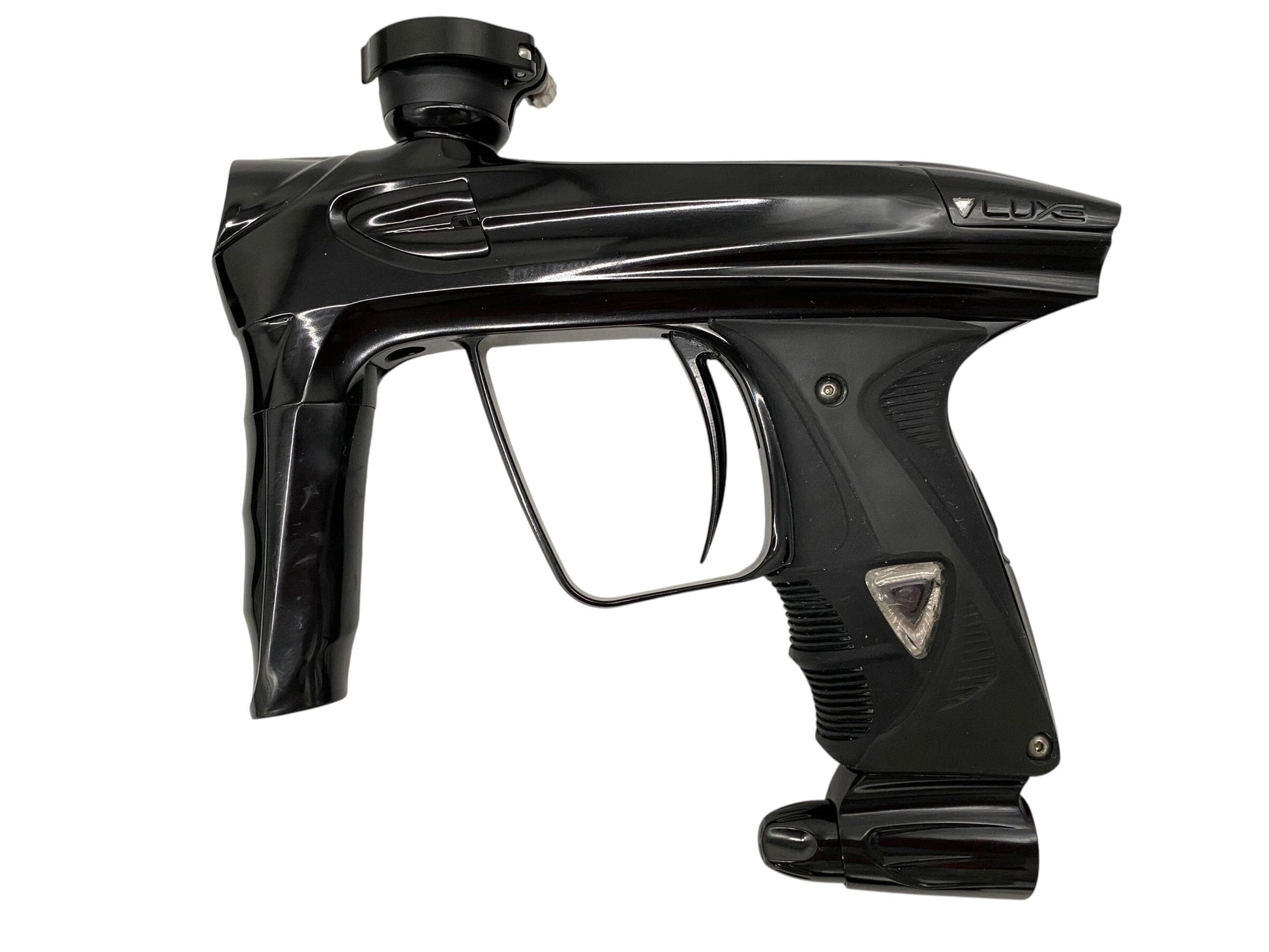 Used Dlx Luxe 2.0 Paintball Gun Gloss Black Paintball Gun from CPXBrosPaintball Buy/Sell/Trade Paintball Markers, New Paintball Guns, Paintball Hoppers, Paintball Masks, and Hormesis Headbands