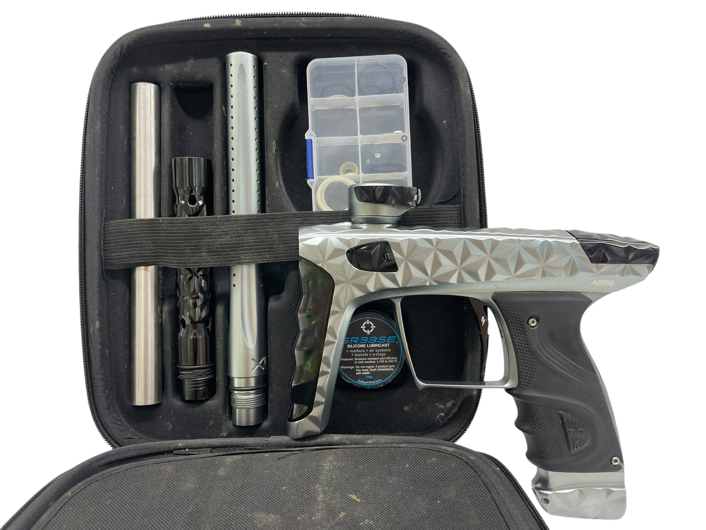 Used DLX LUXE Adrenalin TM40 Grey/Black Paintball Gun Paintball Gun from CPXBrosPaintball Buy/Sell/Trade Paintball Markers, New Paintball Guns, Paintball Hoppers, Paintball Masks, and Hormesis Headbands