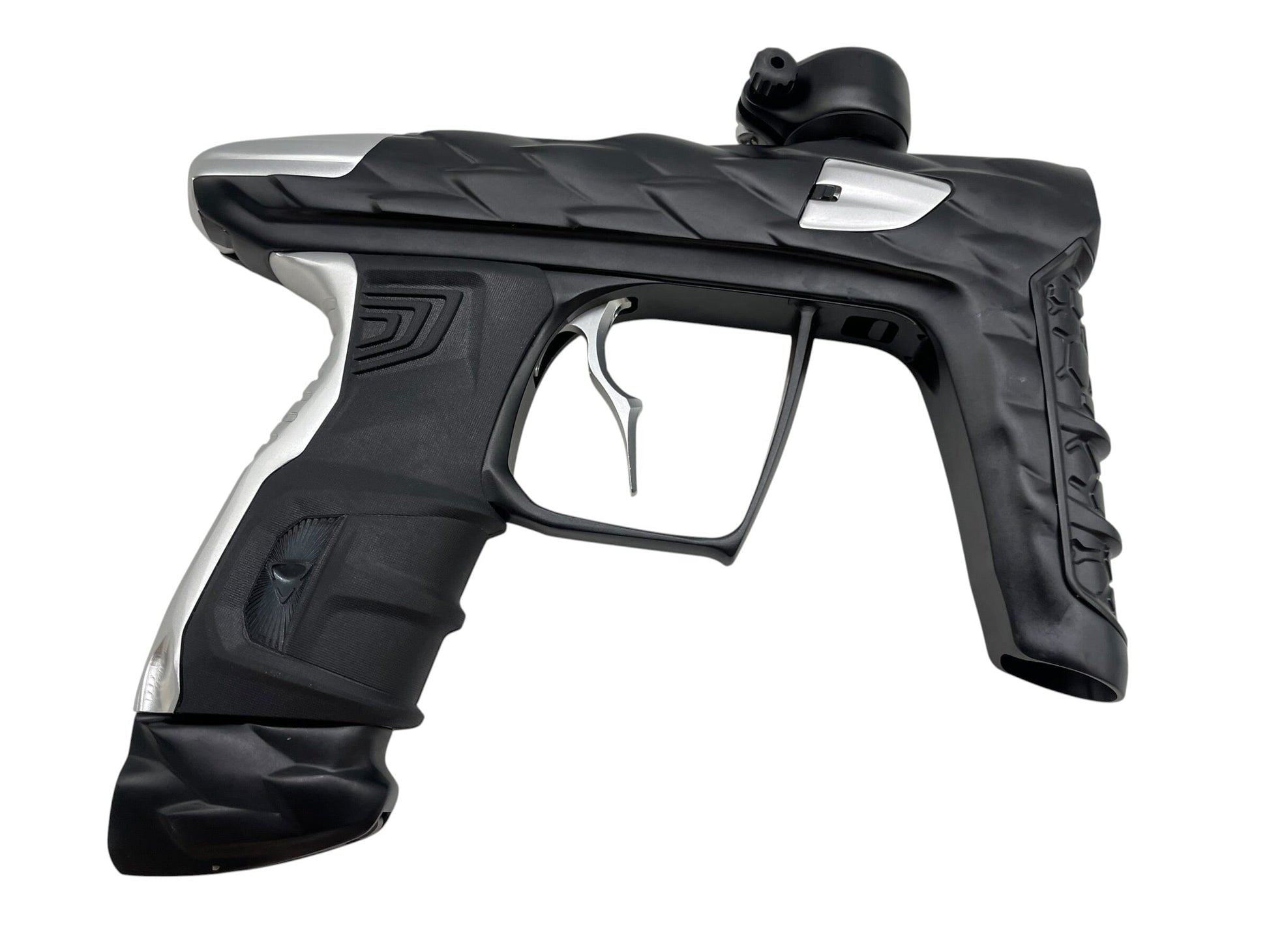 Used DLX Luxe Adrenaline Idol Black/Silver Paintball Gun Paintball Gun from CPXBrosPaintball Buy/Sell/Trade Paintball Markers, New Paintball Guns, Paintball Hoppers, Paintball Masks, and Hormesis Headbands