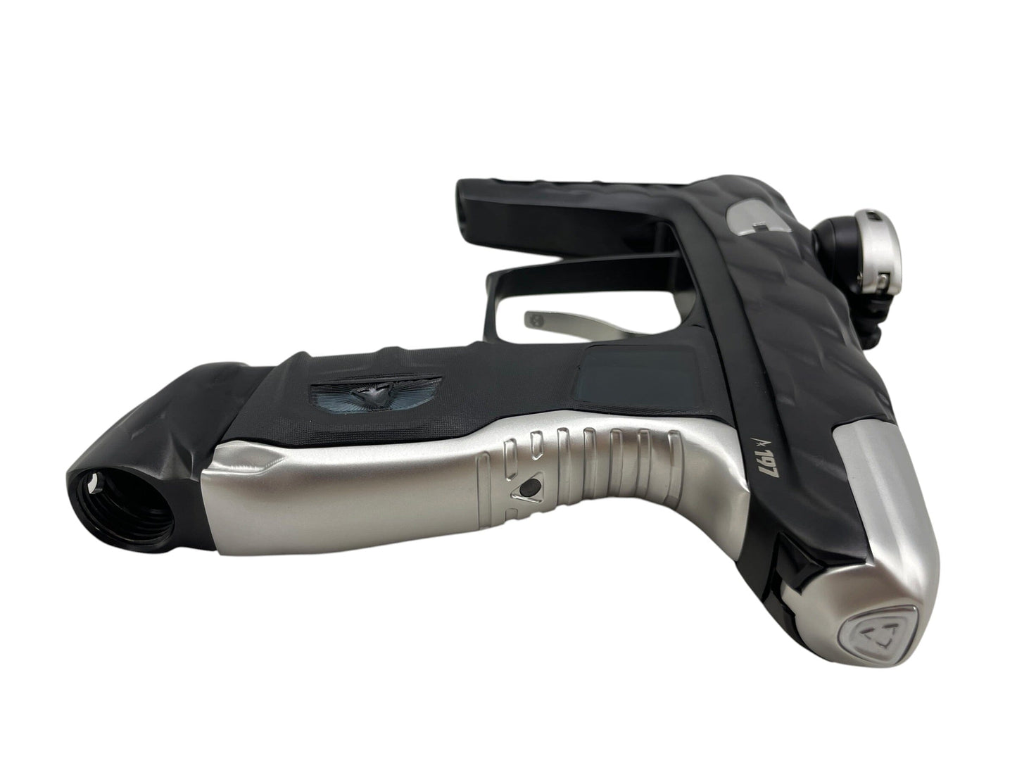 Used DLX Luxe Adrenaline Idol Black/Silver Paintball Gun Paintball Gun from CPXBrosPaintball Buy/Sell/Trade Paintball Markers, New Paintball Guns, Paintball Hoppers, Paintball Masks, and Hormesis Headbands