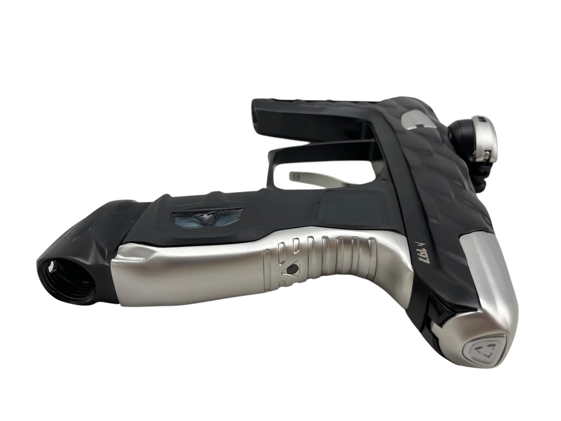 Used DLX Luxe Adrenaline Idol Black/Silver Paintball Gun Paintball Gun from CPXBrosPaintball Buy/Sell/Trade Paintball Markers, New Paintball Guns, Paintball Hoppers, Paintball Masks, and Hormesis Headbands