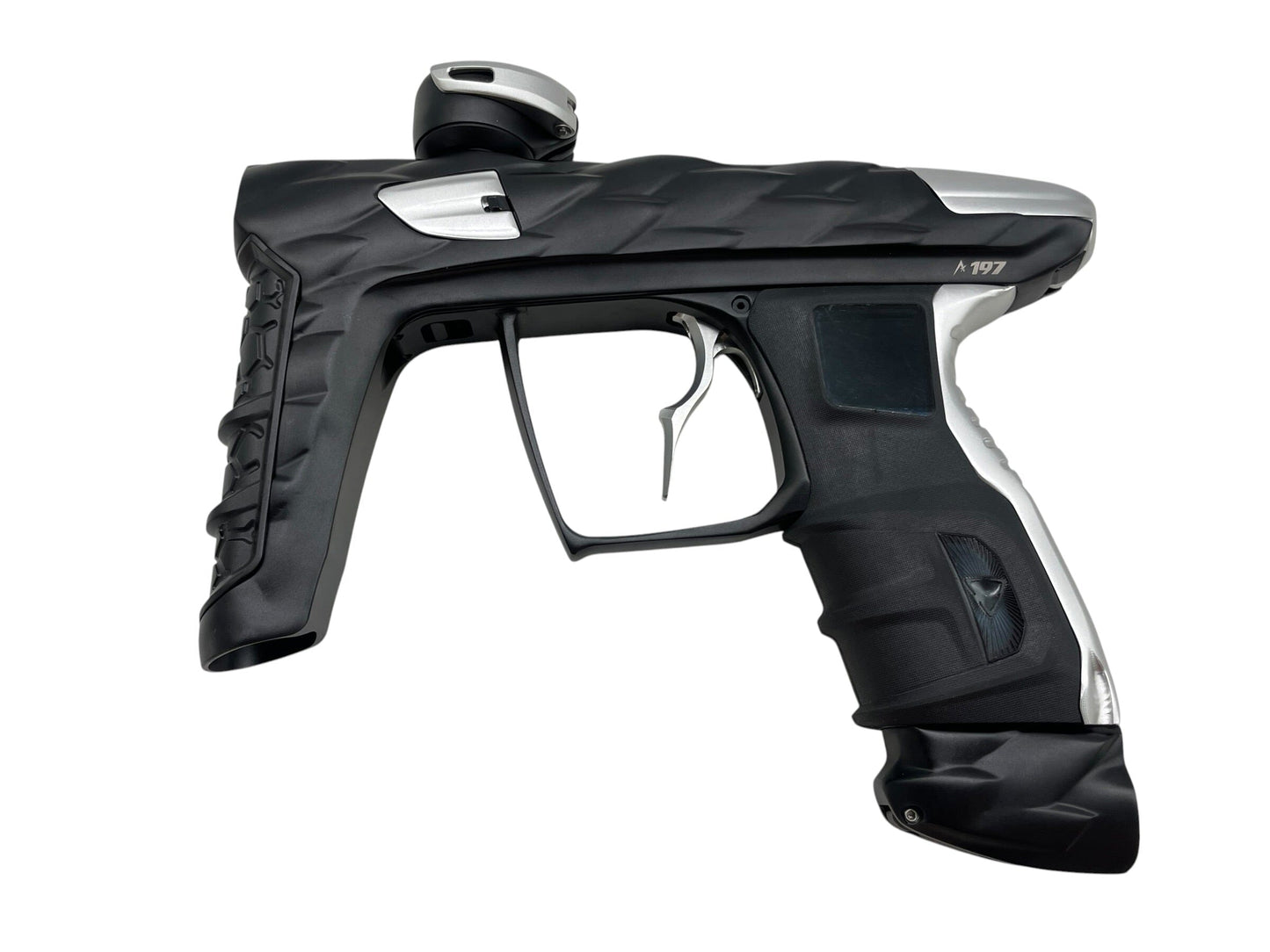 Used DLX Luxe Adrenaline Idol Black/Silver Paintball Gun Paintball Gun from CPXBrosPaintball Buy/Sell/Trade Paintball Markers, New Paintball Guns, Paintball Hoppers, Paintball Masks, and Hormesis Headbands