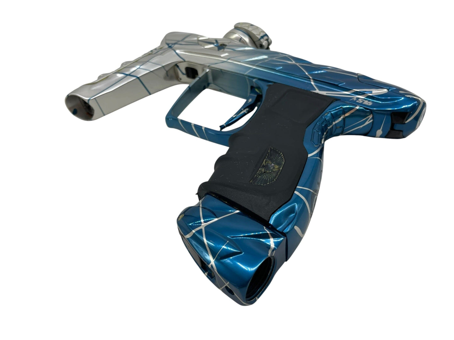 Used DLX Luxe Adrenaline Idol Blue to Clear Fade W/ Dual Splash A516 Paintball Gun Paintball Gun from CPXBrosPaintball Buy/Sell/Trade Paintball Markers, New Paintball Guns, Paintball Hoppers, Paintball Masks, and Hormesis Headbands