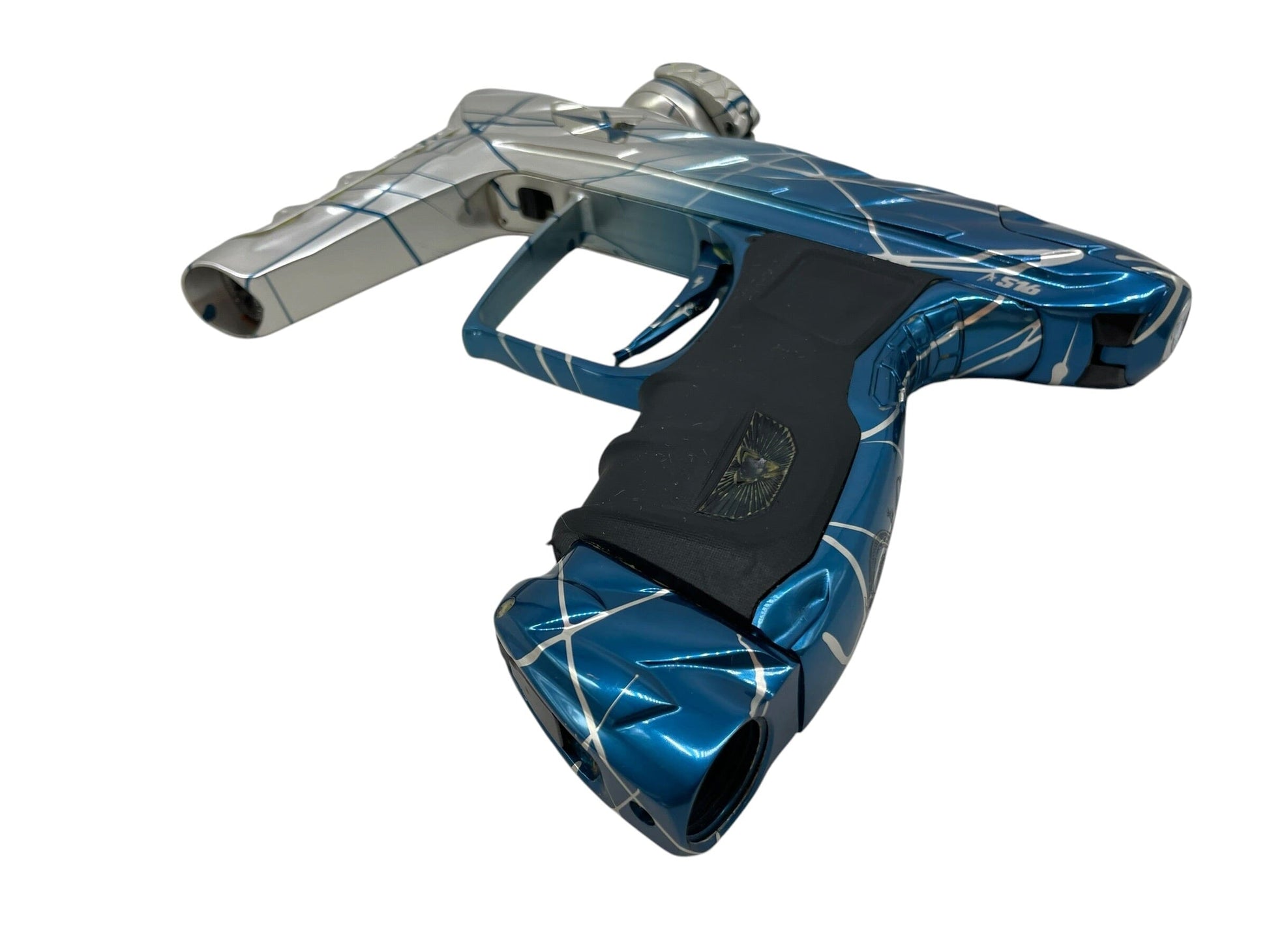 Used DLX Luxe Adrenaline Idol Blue to Clear Fade W/ Dual Splash A516 Paintball Gun Paintball Gun from CPXBrosPaintball Buy/Sell/Trade Paintball Markers, New Paintball Guns, Paintball Hoppers, Paintball Masks, and Hormesis Headbands