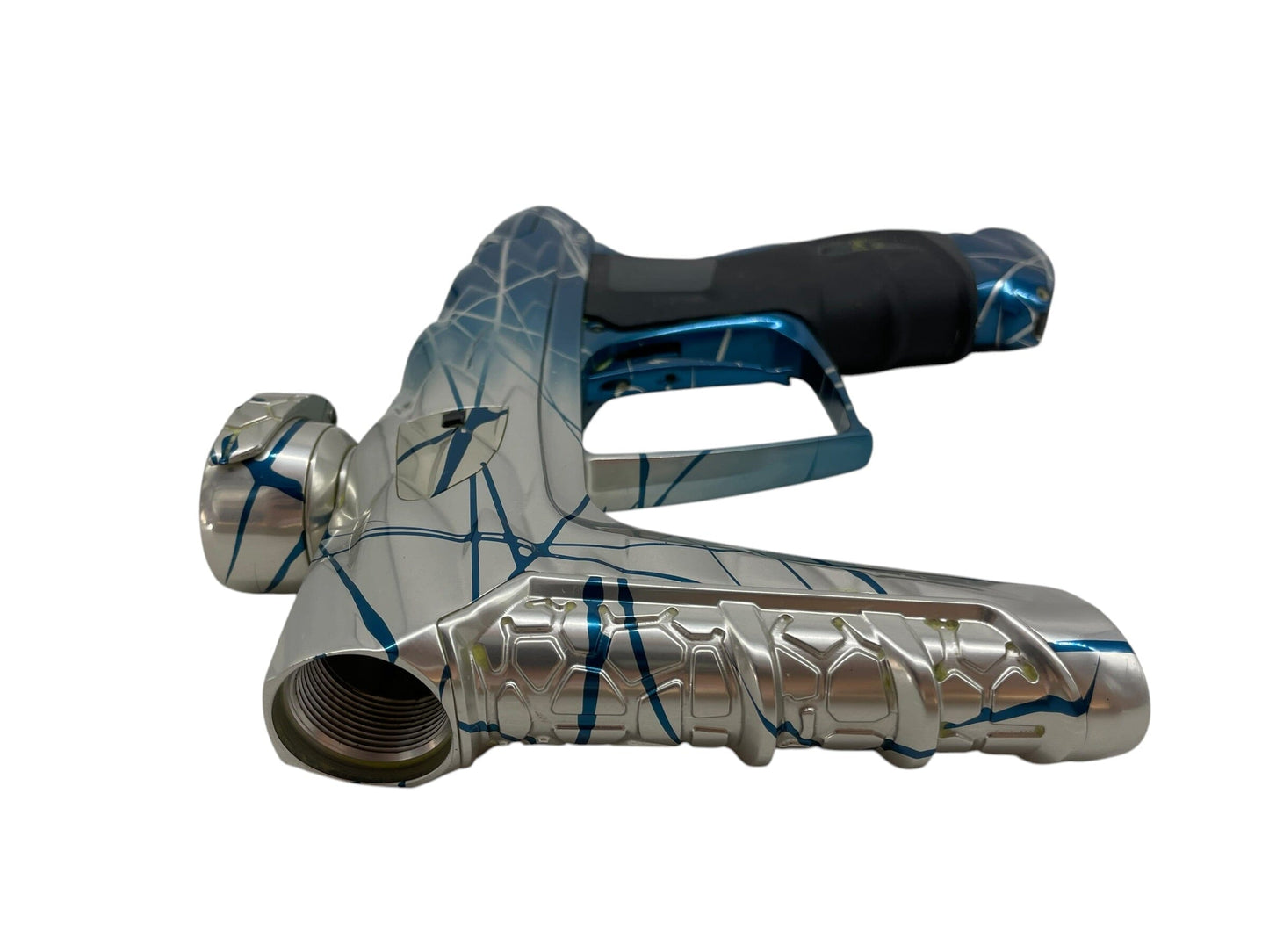 Used DLX Luxe Adrenaline Idol Blue to Clear Fade W/ Dual Splash A516 Paintball Gun Paintball Gun from CPXBrosPaintball Buy/Sell/Trade Paintball Markers, New Paintball Guns, Paintball Hoppers, Paintball Masks, and Hormesis Headbands