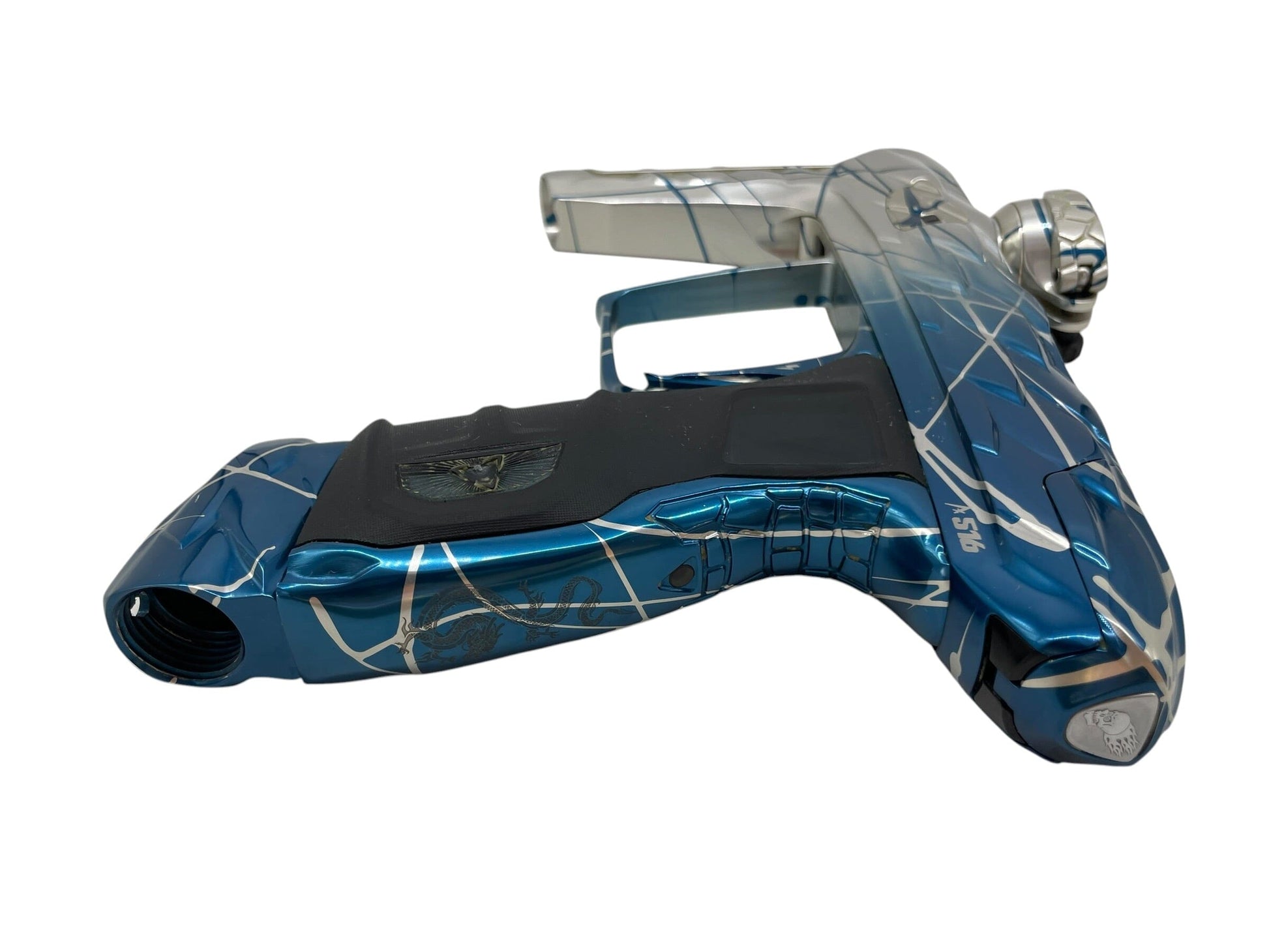 Used DLX Luxe Adrenaline Idol Blue to Clear Fade W/ Dual Splash A516 Paintball Gun Paintball Gun from CPXBrosPaintball Buy/Sell/Trade Paintball Markers, New Paintball Guns, Paintball Hoppers, Paintball Masks, and Hormesis Headbands
