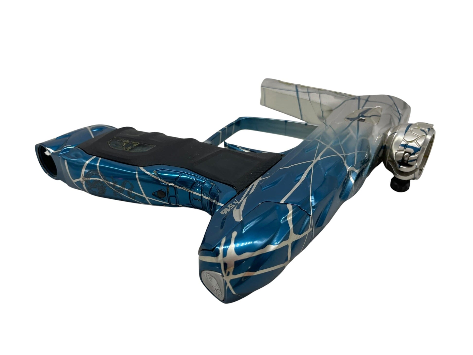 Used DLX Luxe Adrenaline Idol Blue to Clear Fade W/ Dual Splash A516 Paintball Gun Paintball Gun from CPXBrosPaintball Buy/Sell/Trade Paintball Markers, New Paintball Guns, Paintball Hoppers, Paintball Masks, and Hormesis Headbands