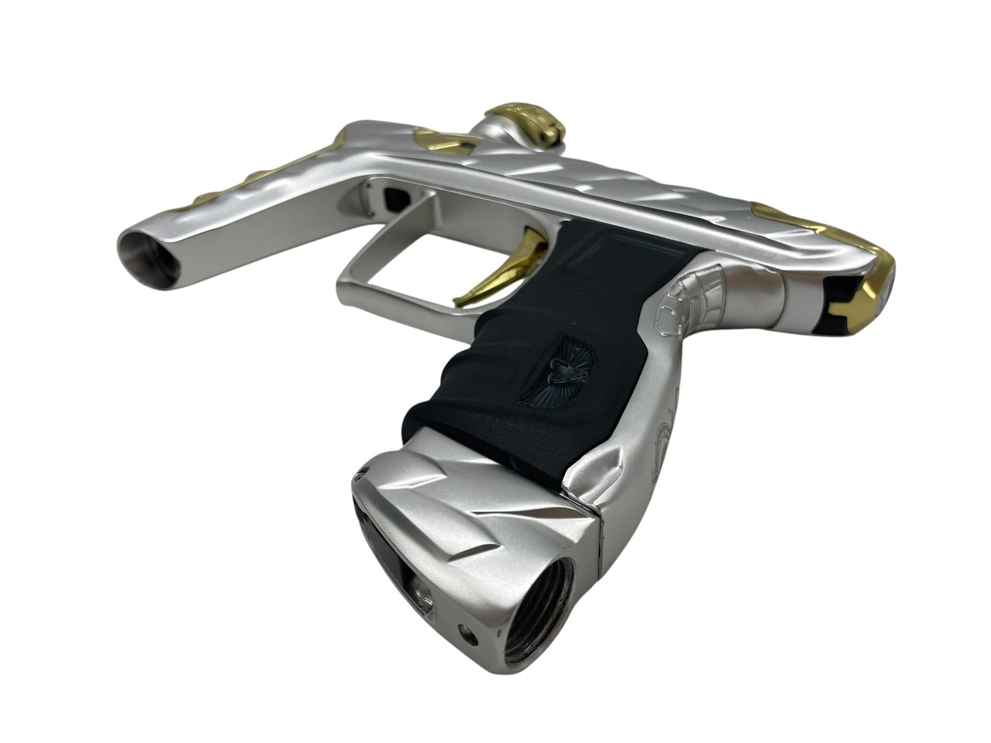 Used DLX Luxe Adrenaline Idol Silver/Gold Paintball Gun Paintball Gun from CPXBrosPaintball Buy/Sell/Trade Paintball Markers, New Paintball Guns, Paintball Hoppers, Paintball Masks, and Hormesis Headbands