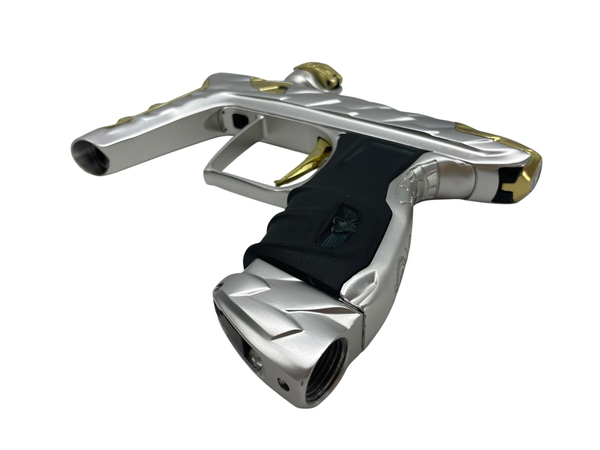 Used DLX Luxe Adrenaline Idol Silver/Gold Paintball Gun Paintball Gun from CPXBrosPaintball Buy/Sell/Trade Paintball Markers, New Paintball Guns, Paintball Hoppers, Paintball Masks, and Hormesis Headbands