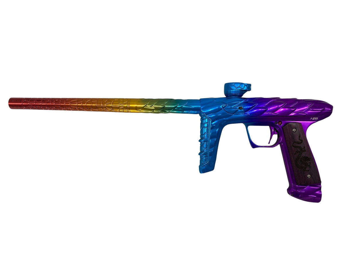 Used DLX Luxe Adrenaline Idol Skittles Fade Paintball Gun Paintball Gun from CPXBrosPaintball Buy/Sell/Trade Paintball Markers, New Paintball Guns, Paintball Hoppers, Paintball Masks, and Hormesis Headbands