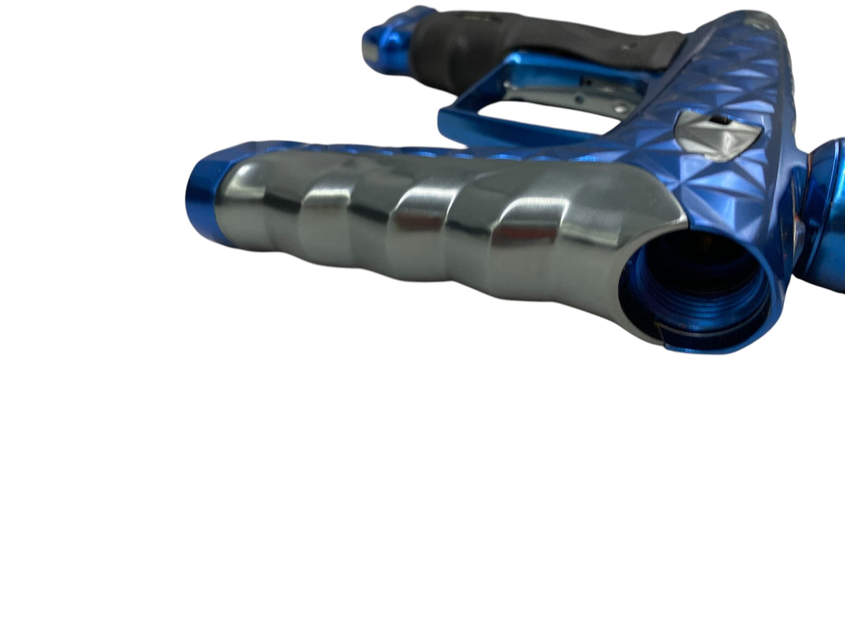 Used DLX LUXE Adrenaline TM40 Blue/Grey Paintball Gun Paintball Gun from CPXBrosPaintball Buy/Sell/Trade Paintball Markers, New Paintball Guns, Paintball Hoppers, Paintball Masks, and Hormesis Headbands