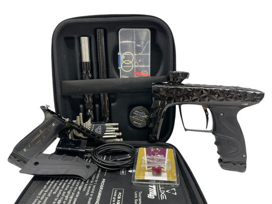 Used DLX LUXE Adrenaline TM40 Gloss Black Paintball Gun Paintball Gun from CPXBrosPaintball Buy/Sell/Trade Paintball Markers, New Paintball Guns, Paintball Hoppers, Paintball Masks, and Hormesis Headbands