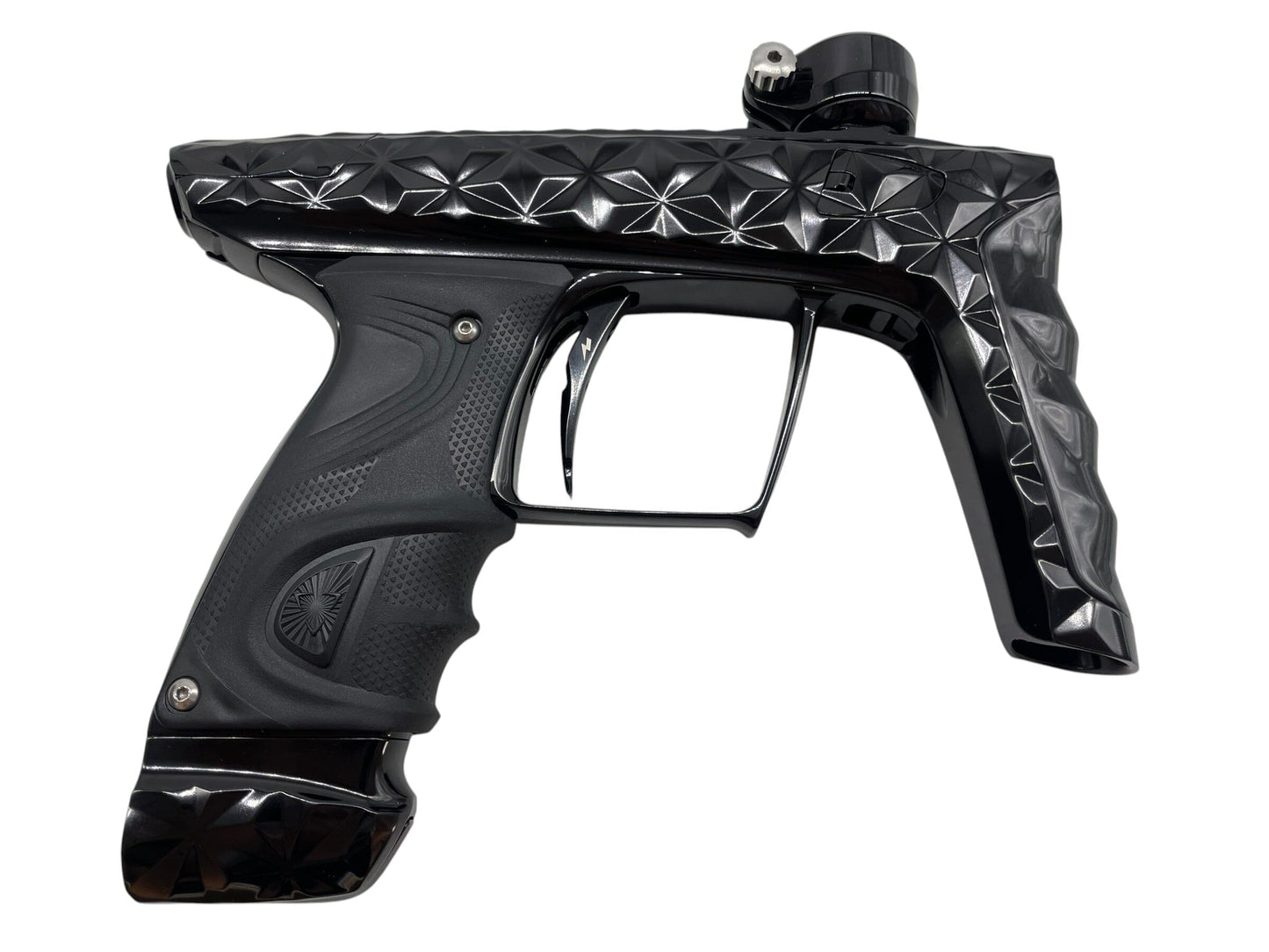 Used DLX LUXE Adrenaline TM40 Gloss Black Paintball Gun Paintball Gun from CPXBrosPaintball Buy/Sell/Trade Paintball Markers, New Paintball Guns, Paintball Hoppers, Paintball Masks, and Hormesis Headbands