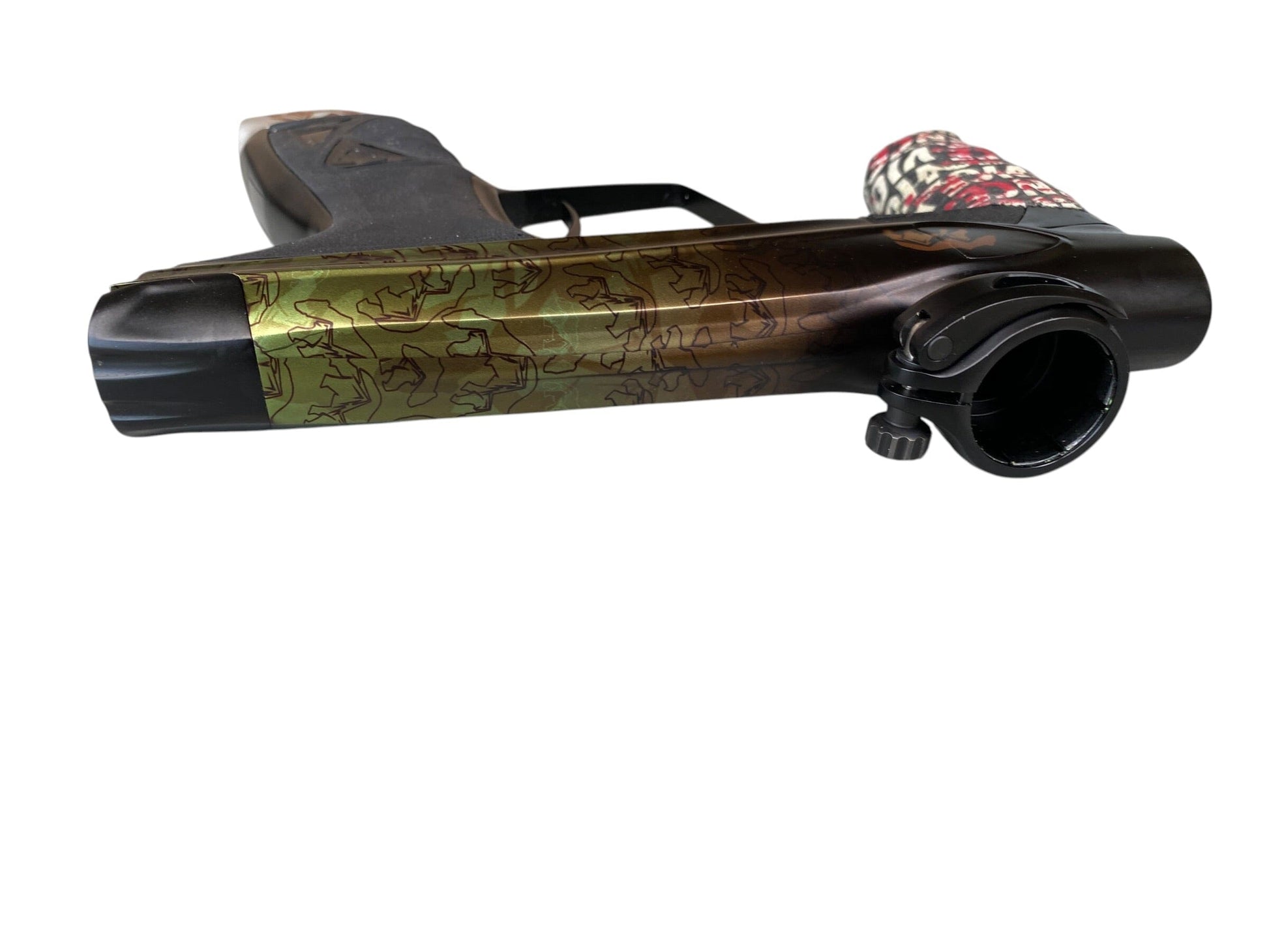 Used Dlx Luxe Aire "Bear With Me" Paintball Gun Paintball Gun from CPXBrosPaintball Buy/Sell/Trade Paintball Markers, New Paintball Guns, Paintball Hoppers, Paintball Masks, and Hormesis Headbands