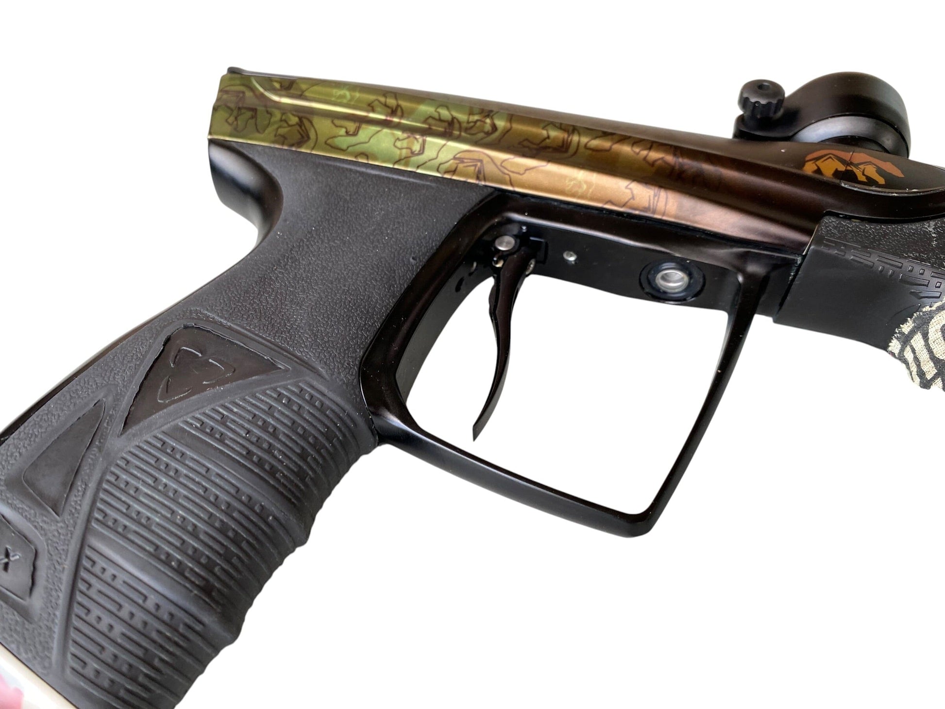 Used Dlx Luxe Aire "Bear With Me" Paintball Gun Paintball Gun from CPXBrosPaintball Buy/Sell/Trade Paintball Markers, New Paintball Guns, Paintball Hoppers, Paintball Masks, and Hormesis Headbands