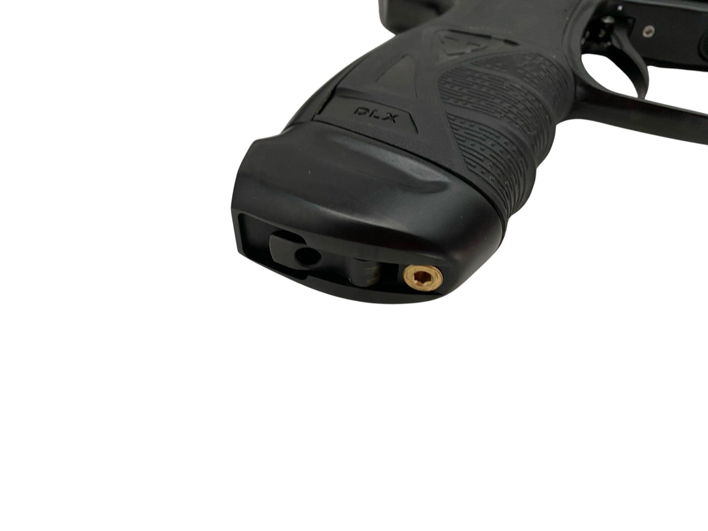 Used DLX Luxe Aire Dust Black Paintball Gun Paintball Gun from CPXBrosPaintball Buy/Sell/Trade Paintball Markers, New Paintball Guns, Paintball Hoppers, Paintball Masks, and Hormesis Headbands