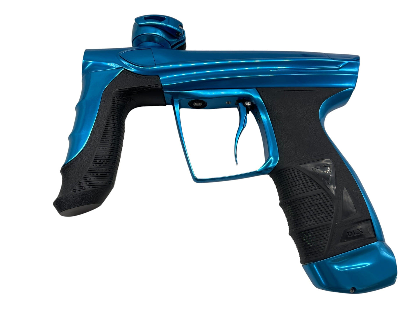 Used DLX LUXE Aire Gloss Blue Paintball Gun Paintball Gun from CPXBrosPaintball Buy/Sell/Trade Paintball Markers, New Paintball Guns, Paintball Hoppers, Paintball Masks, and Hormesis Headbands