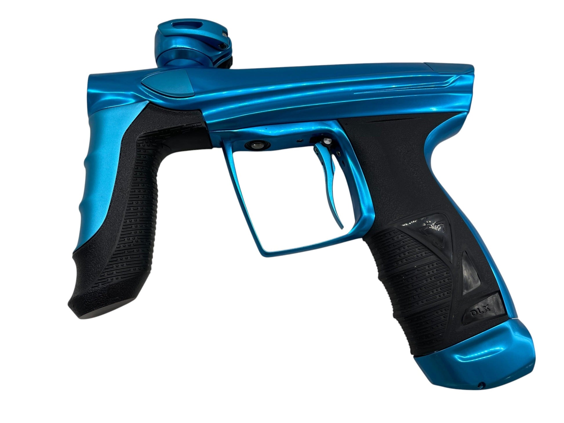 Used DLX Luxe Aire Gloss Blue Paintball Gun Paintball Gun from CPXBrosPaintball Buy/Sell/Trade Paintball Markers, New Paintball Guns, Paintball Hoppers, Paintball Masks, and Hormesis Headbands