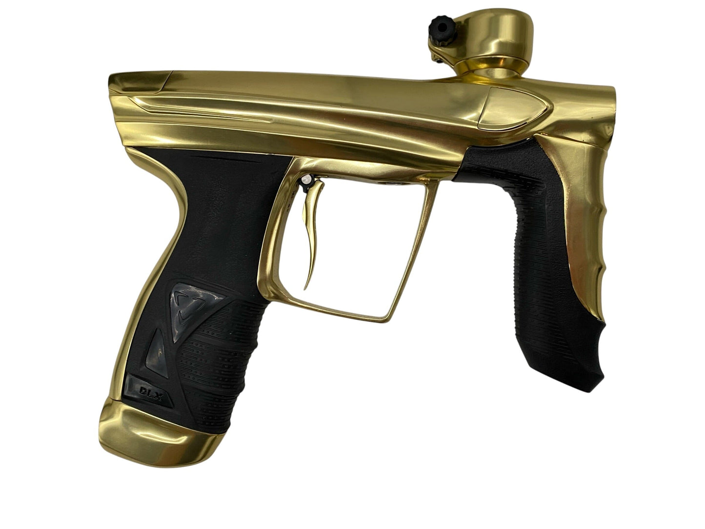 Used DLX Luxe Aire Gloss Gold Paintball Gun Paintball Gun from CPXBrosPaintball Buy/Sell/Trade Paintball Markers, New Paintball Guns, Paintball Hoppers, Paintball Masks, and Hormesis Headbands