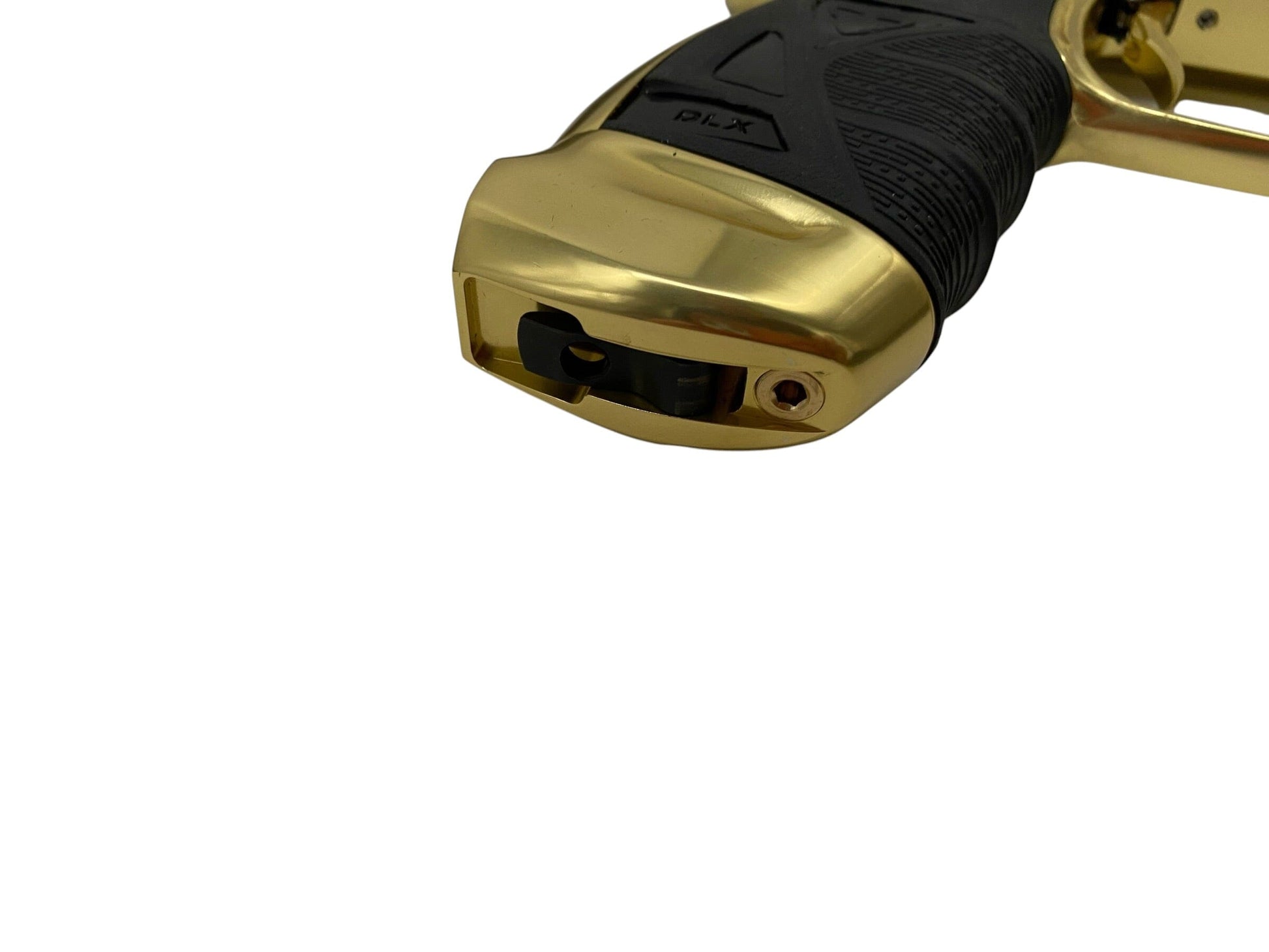 Used DLX Luxe Aire Gloss Gold Paintball Gun Paintball Gun from CPXBrosPaintball Buy/Sell/Trade Paintball Markers, New Paintball Guns, Paintball Hoppers, Paintball Masks, and Hormesis Headbands