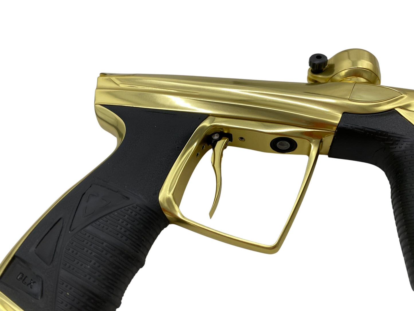 Used DLX Luxe Aire Gloss Gold Paintball Gun Paintball Gun from CPXBrosPaintball Buy/Sell/Trade Paintball Markers, New Paintball Guns, Paintball Hoppers, Paintball Masks, and Hormesis Headbands