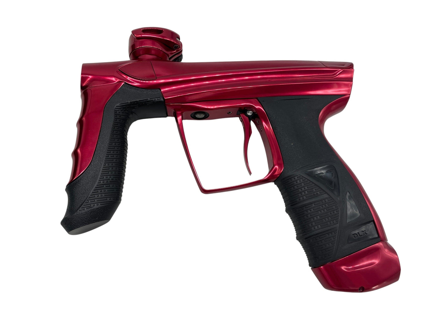Used DLX Luxe Aire Gloss Red Paintball Gun Paintball Gun from CPXBrosPaintball Buy/Sell/Trade Paintball Markers, New Paintball Guns, Paintball Hoppers, Paintball Masks, and Hormesis Headbands