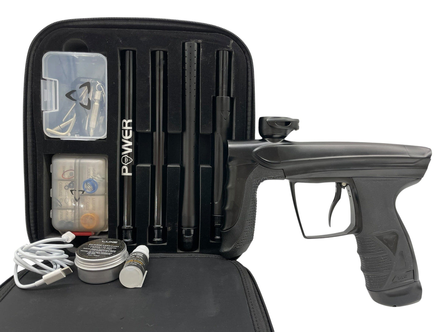 Used DLX LUXE Aire Midnight Paintball Gun *MINT* Paintball Gun from CPXBrosPaintball Buy/Sell/Trade Paintball Markers, New Paintball Guns, Paintball Hoppers, Paintball Masks, and Hormesis Headbands