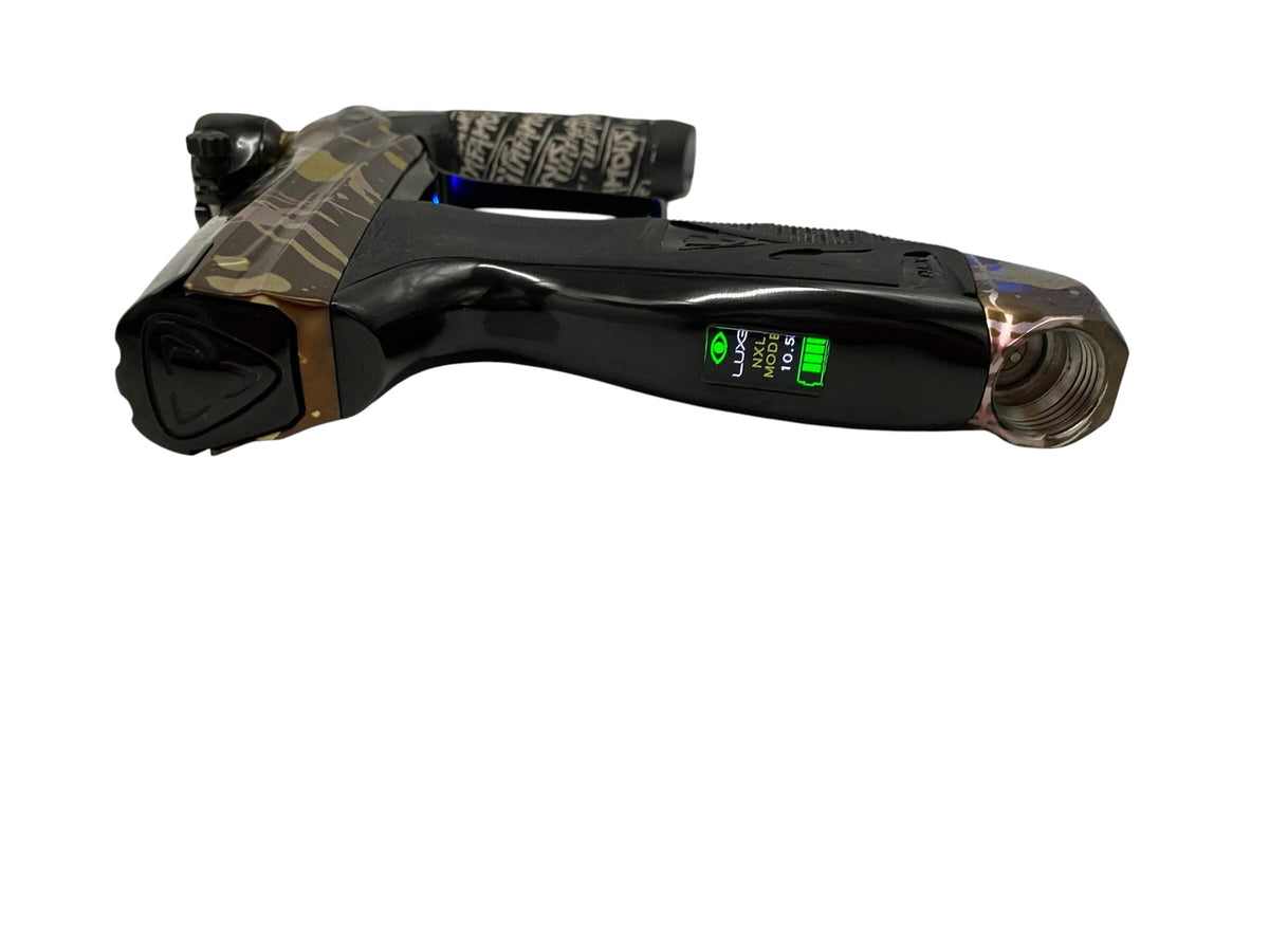 Used Dlx Luxe Aire Paintball Gun Brown Splash Paintball Gun from CPXBrosPaintball Buy/Sell/Trade Paintball Markers, New Paintball Guns, Paintball Hoppers, Paintball Masks, and Hormesis Headbands
