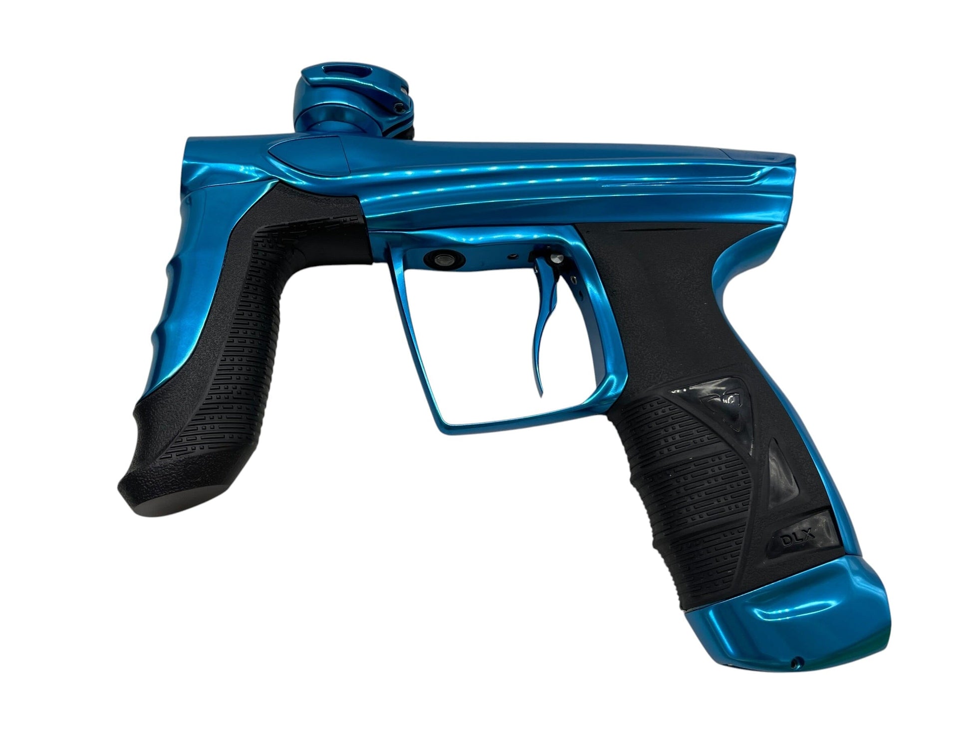 Used Dlx Luxe Aire Paintball Gun Gloss Blue Paintball Gun from CPXBrosPaintball Buy/Sell/Trade Paintball Markers, New Paintball Guns, Paintball Hoppers, Paintball Masks, and Hormesis Headbands